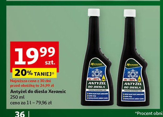 Antyżel do diesla Xeramic promocja w Auchan