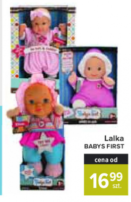 Lalka baby first promocja