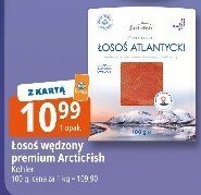 Łosoś wędzony premium Arcticfish promocja w Leclerc