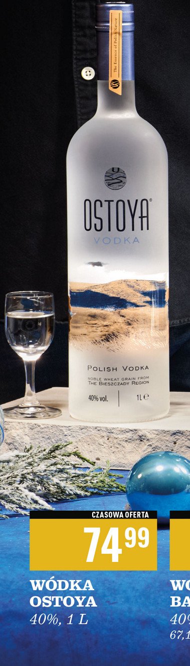 Wódka Ostoya vodka promocja