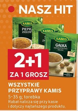 Przyprawy KAMIS wszystkie promocja w Stokrotka