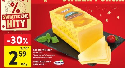 Ser Złoty Mazur promocja w Intermarche