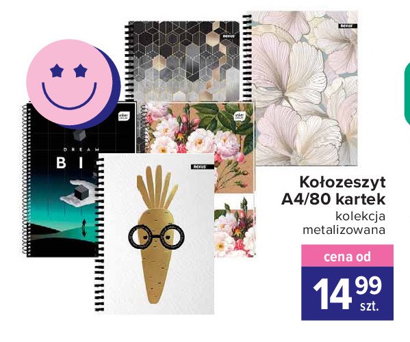 Ko艂ozeszyt a4 80 kartek promocja