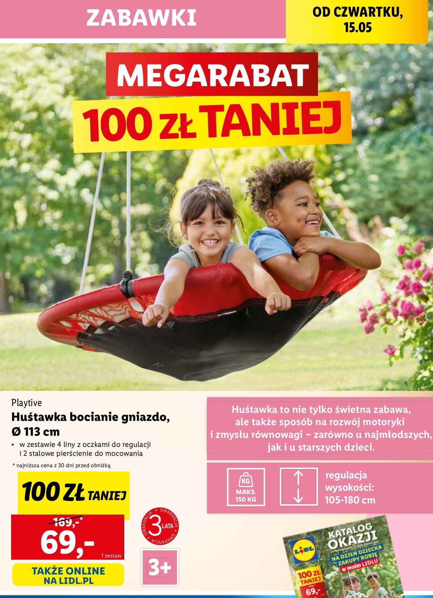 Hu艣tawka bocianie gniazdo Playtive promocja