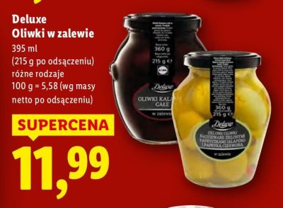 Oliwki w zalewie różne rodzaje promocja w Lidl
