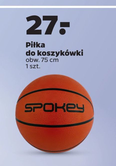 Pi艂ka do koszyk贸wki Spokey promocja