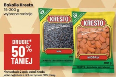 Bakalie Kresto promocja w Delikatesy Centrum