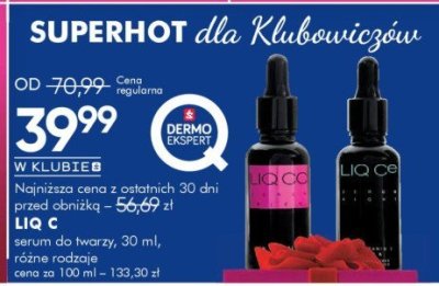 Serum do twarzy LIQ C, 30 ml, różne rodzaje promocja w Super-Pharm