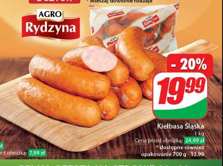 Kiełbasa śląska Agro rydzyna promocja