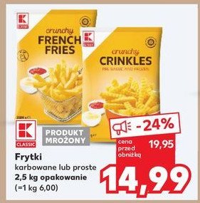 Frytki K-classic promocja