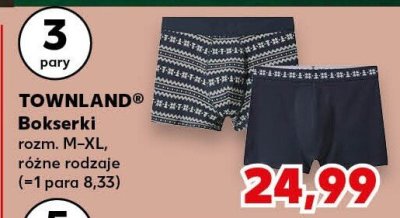 Bokserki męskie 3 pary promocja w Kaufland