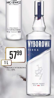 Wódka Wyborowa promocja w Dino