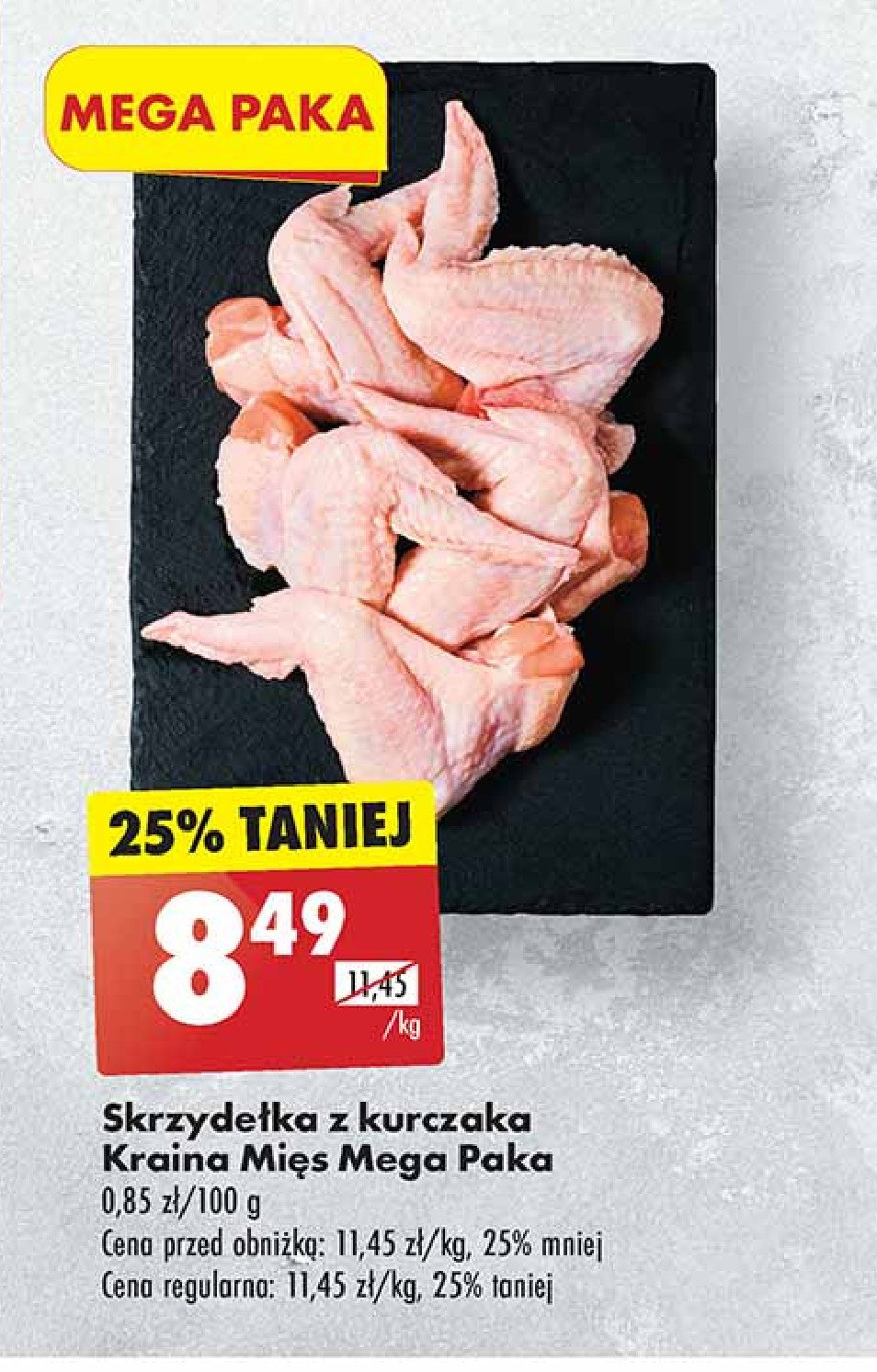 Skrzydełka z kurczaka Kraina mięs promocja