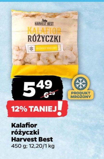 Kalafior różyczki Harvest best promocja