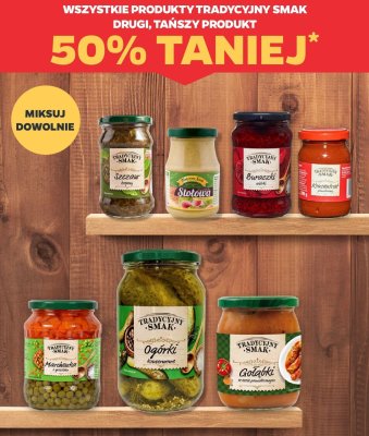 Musztarda stołowa Tradycyjny Smak promocja w Netto