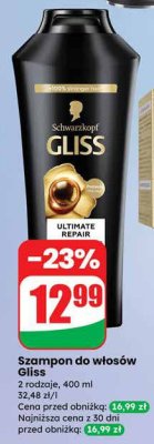 Szampon promocja w Dino