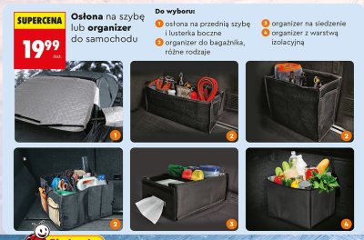 Organizer na siedzenie promocja w Biedronka