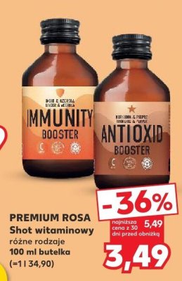 Shot witaminowy różne rodzaje 100 ml  promocja w Kaufland