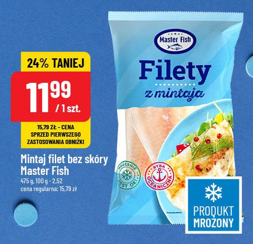 Filety z mintaja Master fish promocja w POLOmarket