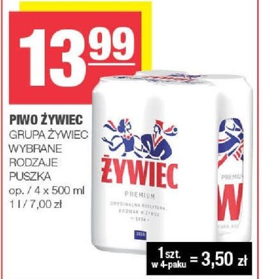 Piwo promocja w SPAR