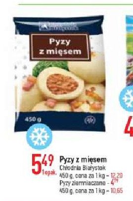 Pyzy ziemniaczane Ch艂odnia bia艂ystok promocja
