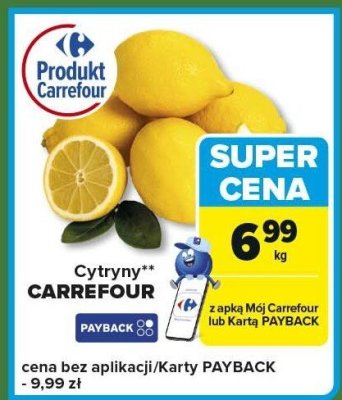 Cytryny Carrefour promocja w Carrefour Express