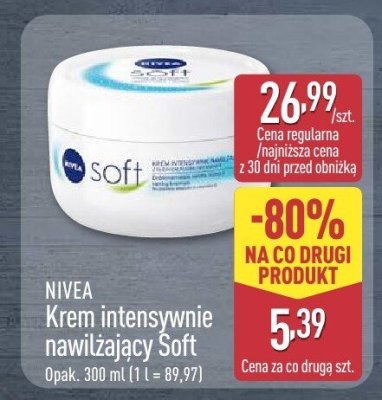 Krem intensywnie nawilżający Soft 300 ml promocja w Aldi