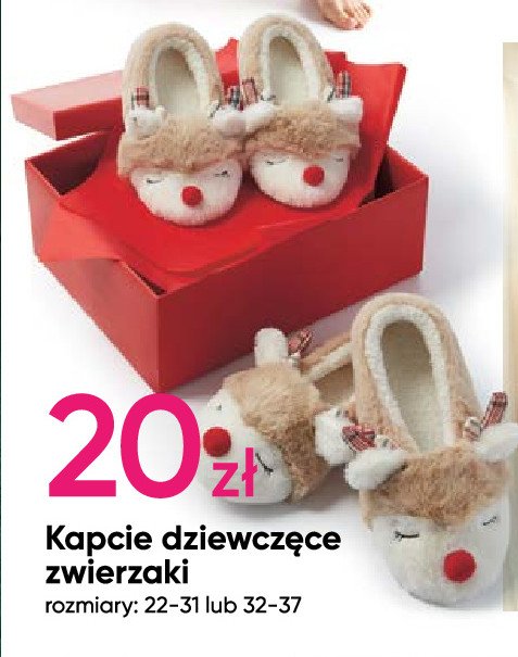Kapcie dziewcz臋ce zwierzaki 22-31 promocja