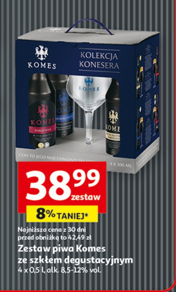 Zestaw kolekcja konesera Komes zestaw promocja