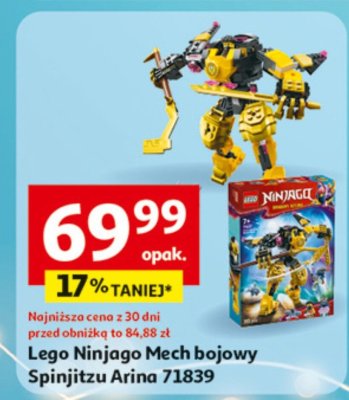 Lego Ninjago Mech bojowy Spinjitzu Arina 71839 promocja w Auchan