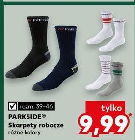 Skarpetki męskie robocze 39-46 Parkside promocja