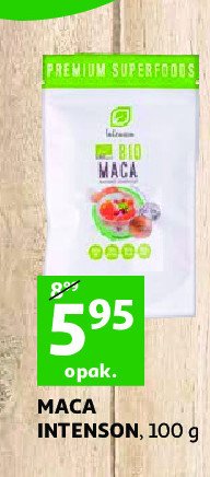 Maca bio Intenson promocja