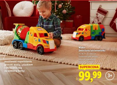 Zabawka betoniarka  promocja w Lidl