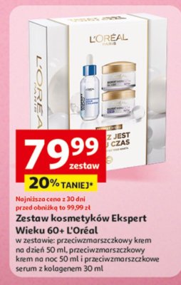Zestaw kosmetyków Ekspert Wieku 60+ L'Oréal promocja w Auchan