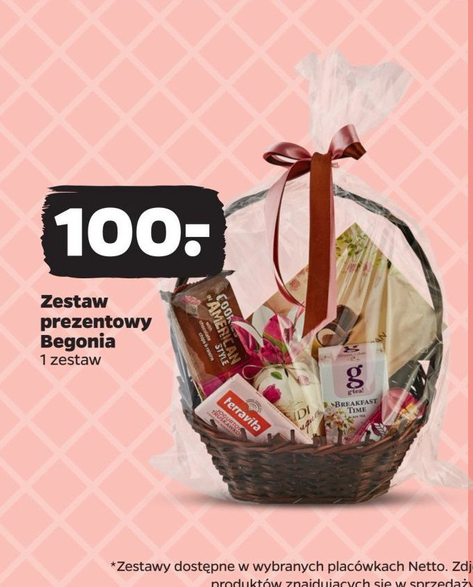 Zestaw prezentowy begonia promocja