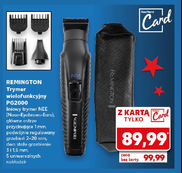 Trymer g2 pg2000 Remington promocja w Kaufland