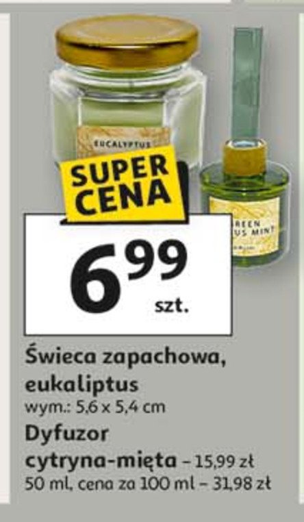 Dyfuzor cytryna-mięta promocja w Auchan