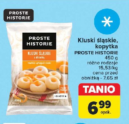 Kopytka ziemniaczane Iglotex proste historie promocja