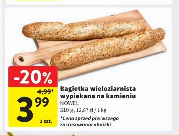 Bagietka wieloziarnista Nowel promocja