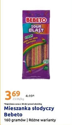 Mieszanka słodyczy Bebeto Sour Blast promocja w Action