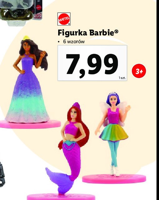 Figurka barbie Mattel promocja