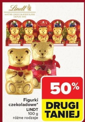 Figurki czekoladowe Lindt promocja w Carrefour