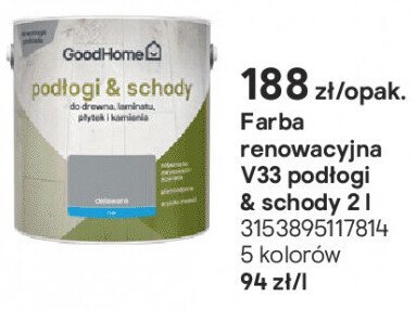 Farba renowacyjna V33 podłogi & schody promocja w Castorama