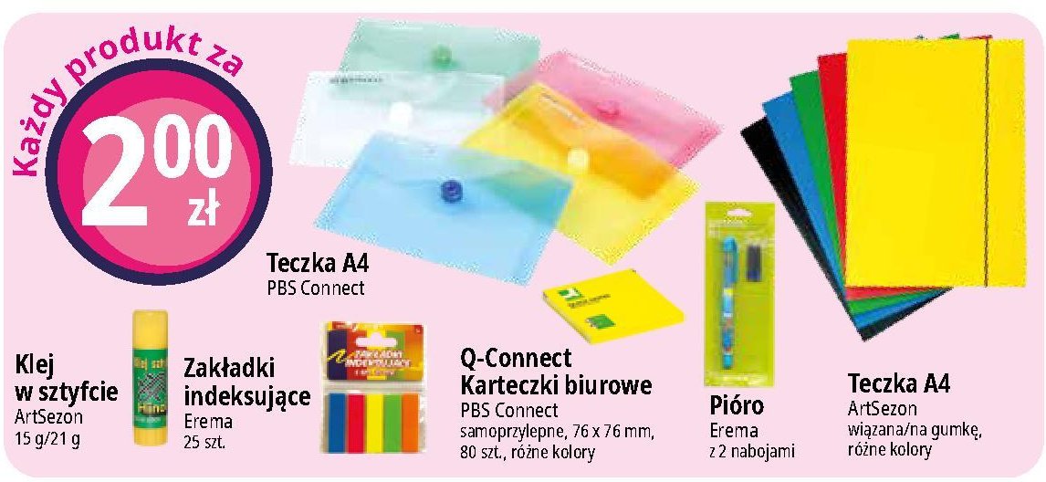 Zakładki indeksujące Erema promocja w Carrefour