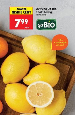 Cytryna Go Bio promocja w Biedronka
