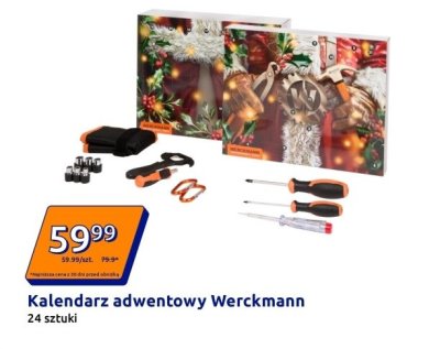Kalendarz adwentowy Werckmann 24 sztuki promocja w Action