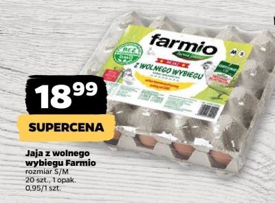 Jaja z wolnego wybiegu kl. m promocja w Netto