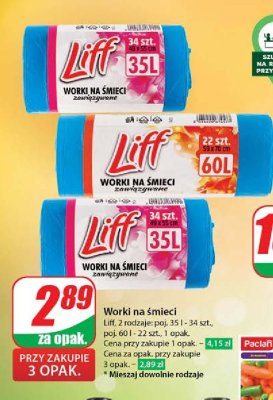 Worki na 艣mieci 35 l Liff promocja