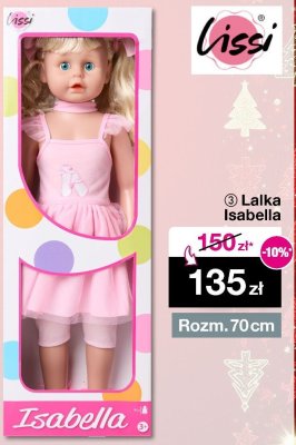 Lalka Isabella promocja w Woolworth