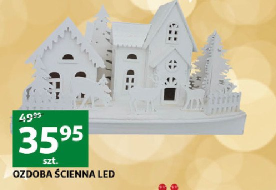 Ozdoba 艣cienna led promocja